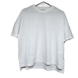 Camiseta de algodão bordada Anagram Loewe Branco