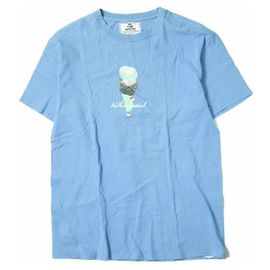Autre Marque T-shirt in cotone Nothin' Special ICE CREAM Blu