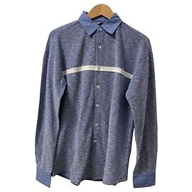 Autre Marque Camisa de punto de manga larga umii908 Azul Otro