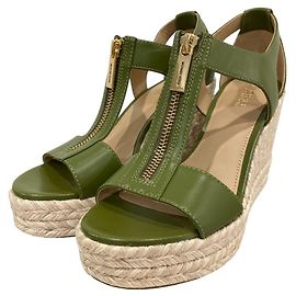 Sandales en cuir Michael Kors Vert