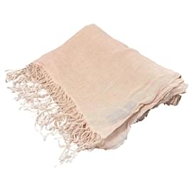 Autre Marque-Hunting World Linen Long Stole-Pink