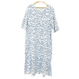 Autre Marque Vestido Tuulahdus da Marimekko Branco Azul