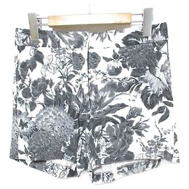 Stella Mc Cartney Stella McCartney Shorts mit Blumenmuster Braun Weiß