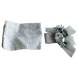 Autre Marque Broche de cinta Bijou de DAISY LIN para FOXEY Beige