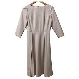 Autre Marque Vestido Longo com Pregas Box da STRAWBERRY-FIELDS Rosa