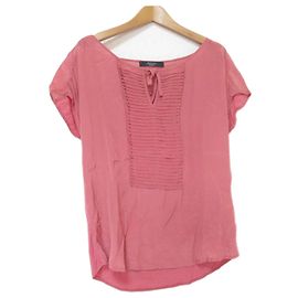 Seidenbluse Max Mara Weekend Pink