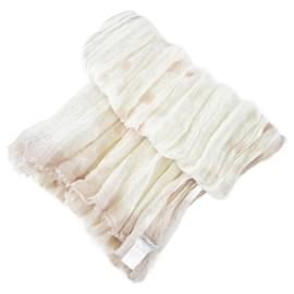 Autre Marque-Faliero Sarti Dot Large Stole-White