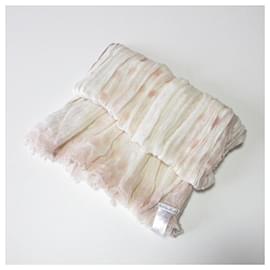 Autre Marque-Faliero Sarti Dot Large Stole-White