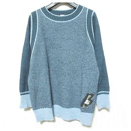 Autre Marque Beta Wollmischung Strickpullover Blau Andere
