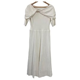 Autre Marque Robe en tricot avec pièces métalliques CELFORD Autre Écru
