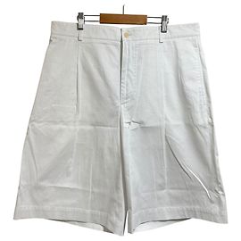 Shorts larges One Tuck 22SS Hermès Taille S Blanc