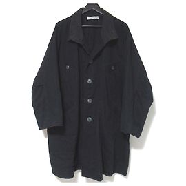 Autre Marque YACCOMARICARD Oversized Single Coat Black