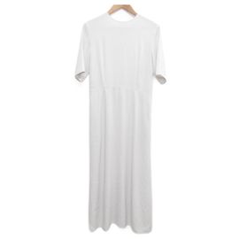 Autre Marque Loeff Back Satin Kleid Grau