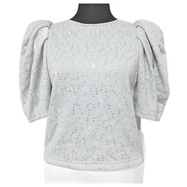 Autre Marque Top Cutsew Spangle LILY BROWN Gris