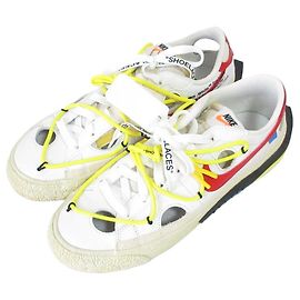 Off White Baskets Nike OFF-WHITE BLAZER LOW 77 Blanc