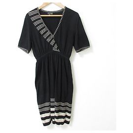 Fendi Strickkleid Schwarz