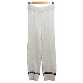 Armani Exchange Strickhosen Weiß