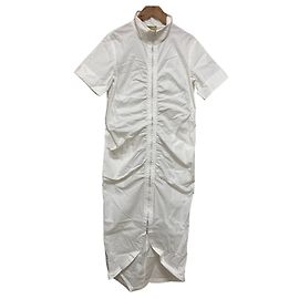 Autre Marque Robe longue zippée United Arrows Gather Blanc