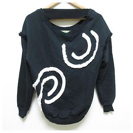 Stella Mc Cartney Fransen-Pullover von Stella McCartney Schwarz