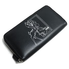 Cartera larga de cuero Bambi de Givenchy Negro
