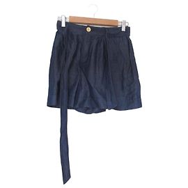 Autre Marque Bermuda de algodão e linho BLUE LABEL CRESTBRIDGE Azul