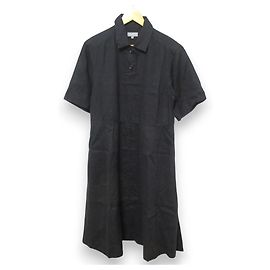 Autre Marque MARGARET HOWELL LEICHTES LINEN LANGES KLEID 100% LEINEN Grau