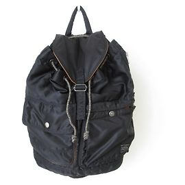 Autre Marque Porter Tanker Nylon Rucksack Schwarz