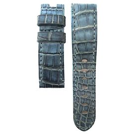Panerai Crocodile Leather Strap Blue