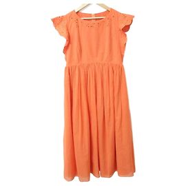 Autre Marque Robe Jardin Brodée FOXEY Orange