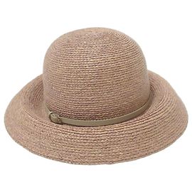Autre Marque Cappello in rafia Besa9 di Helen Kaminski Rosa