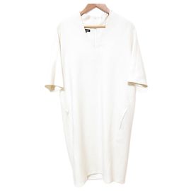 Autre Marque Robe V-Neck Escada Blanc Blanc cassé
