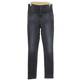 Yves Saint Laurent Saint Laurent Paris D04 W/SK-HW Jeans Schwarz
