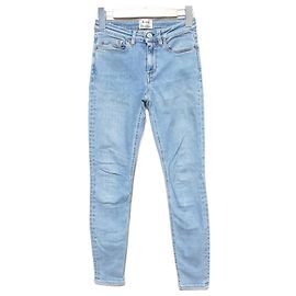 Acne Studios SKIN 5 MID VTG Denim Pants Blue