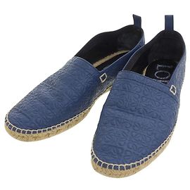 Espadrilles à enfiler Loewe Anagram Bleu