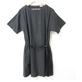Autre Marque Robe Monile Brunello Cucinelli Gris Gris anthracite