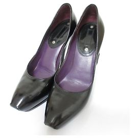 Céline Pompes en cuir Celine Noir
