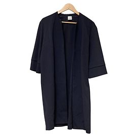 Cardigan lungo con design a punto Paul Smith Nero