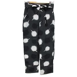 Autre Marque DIESEL Hochtaillierte Cropped-Hosen Grau