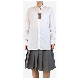 Polo Ralph Lauren Camicia bianca in cotone a maniche lunghe - taglia M Bianco
