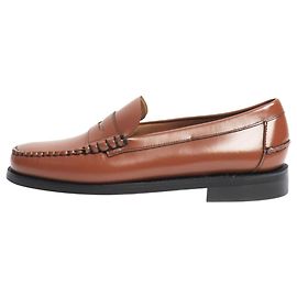 Sebago Mocassins en cuir tan - taille EU 44 Marron