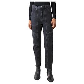 Agolde Jean noir taille haute - taille UK 6 Noir