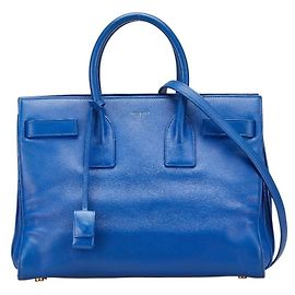 Bolso Sac de Jour de Saint Laurent Azul