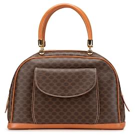 Céline-Celine Macadam Handbag-Brown