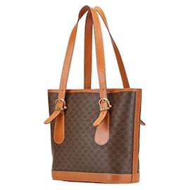 Céline-Celine Macadam Handbag-Brown
