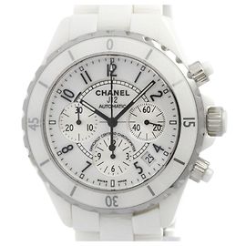 Reloj de Hombre Chanel J12 Cronógrafo Automático de Cerámica H1007 Otro