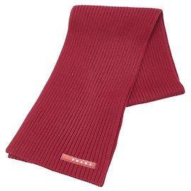 Sciarpa in lana Prada Sports Line Rosso