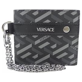 Versace Leather Wallet Black