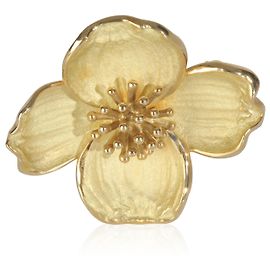 Broche Dogwood de Oro Amarillo Tiffany & Co. Otro