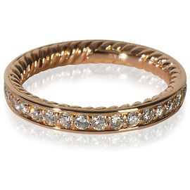 David Yurman Ring aus Roségold mit Diamanten Andere