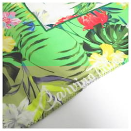 Autre Marque-Carving Tribes Grace Continental Tropical Scarf Rayon Scarf Limited-Multiple colors,Green